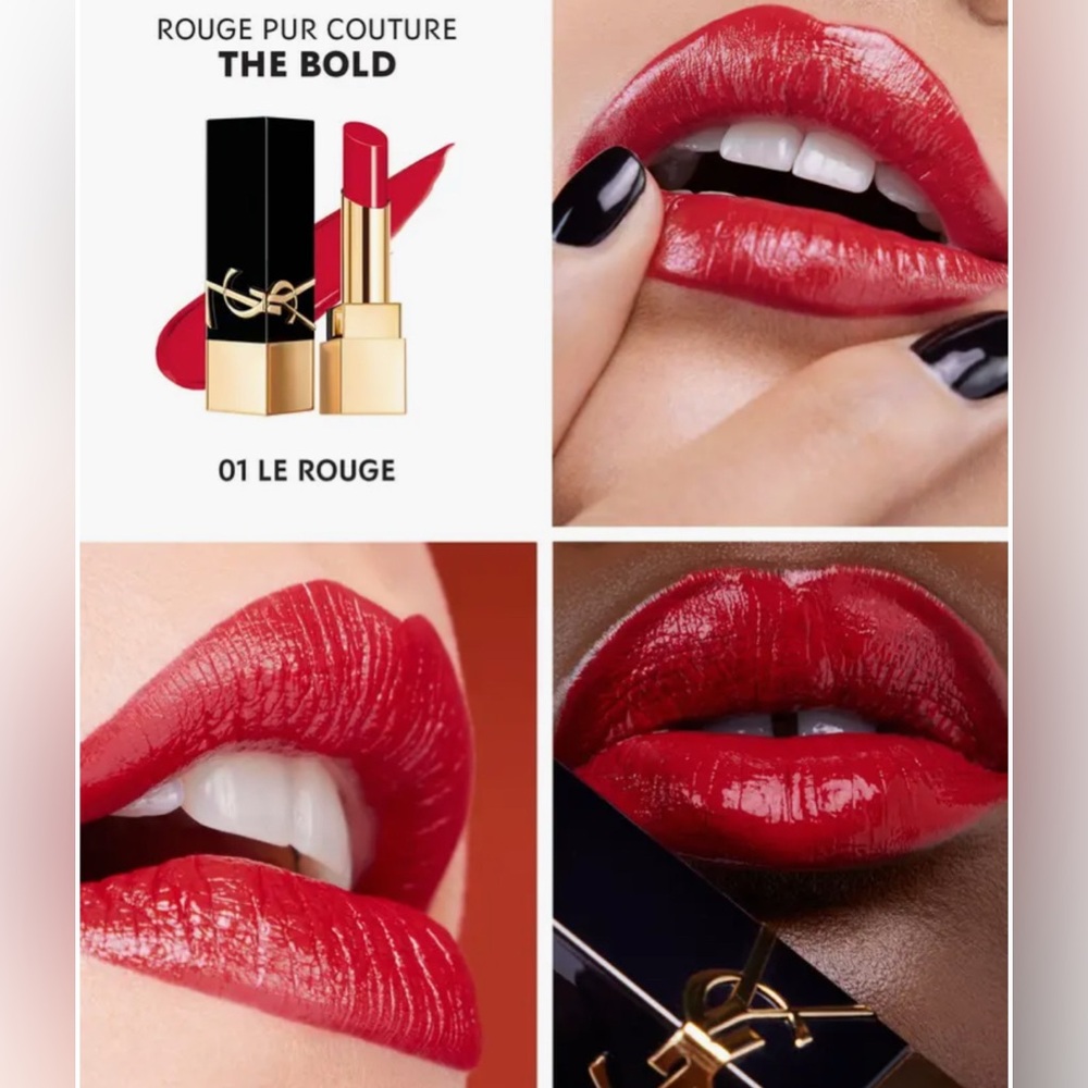 Yves Saint Laurent Rouge Lipstick - Bold Red - Picture 2 of 8